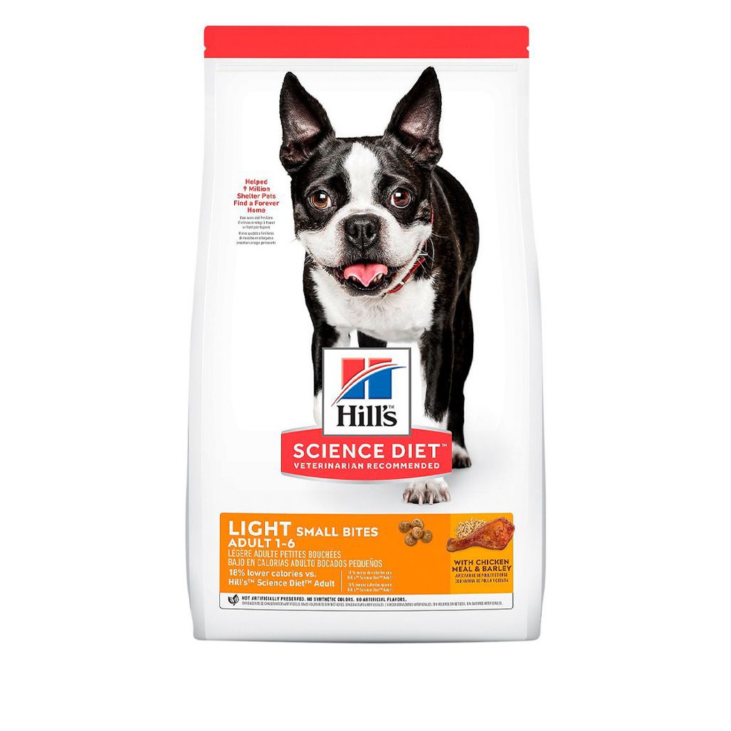 HILLS CANINE ADULT LIGHT SMALL BITES 