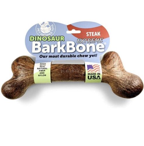 PET QWERKS Extreme Steak Dinosaur Large