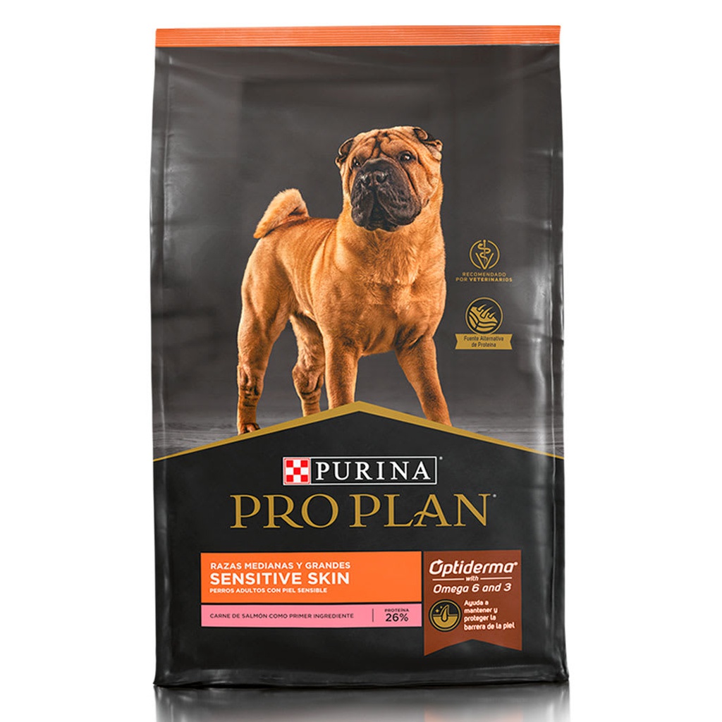 PRO PLAN Sensitive Skin Optiderma Medium-Large Breed